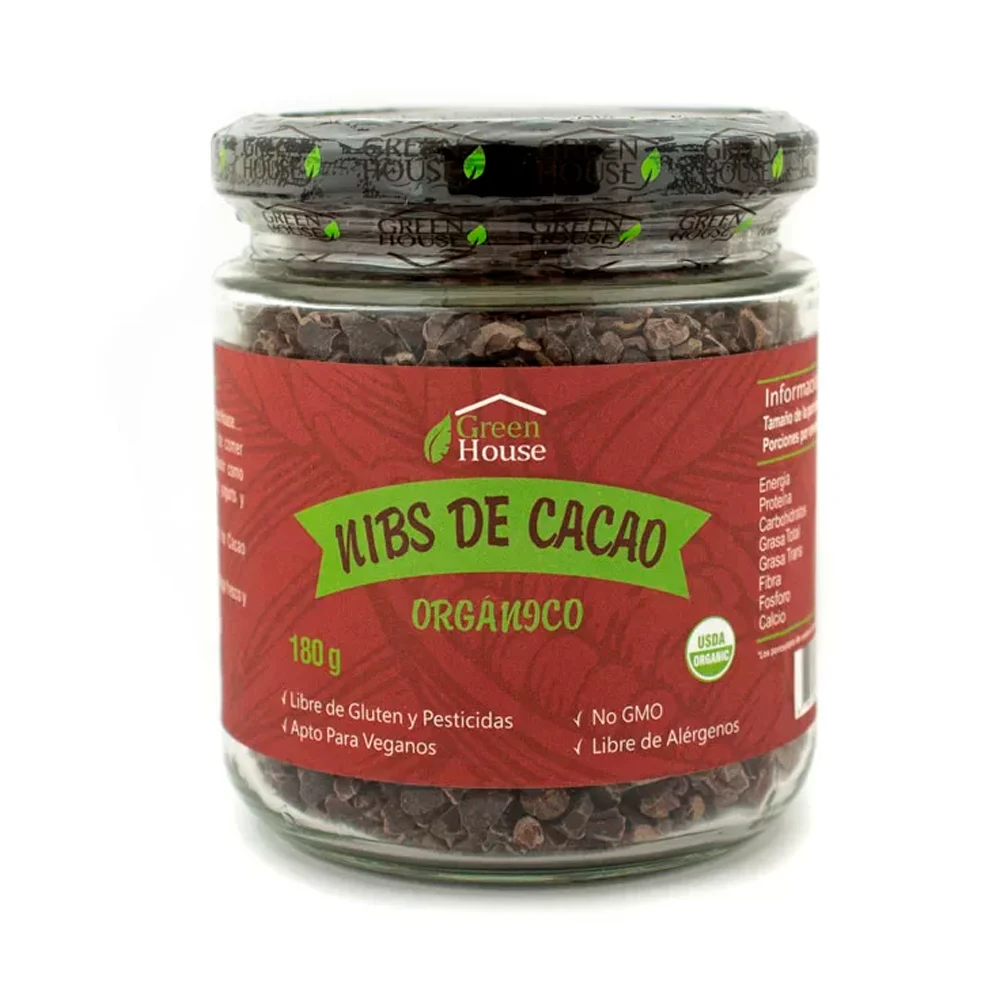 nibs de cacao organico