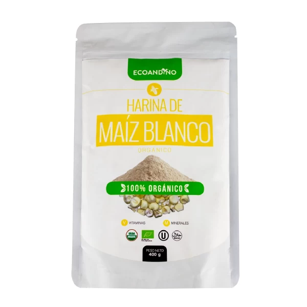 harina de maiz blanco ecoandino