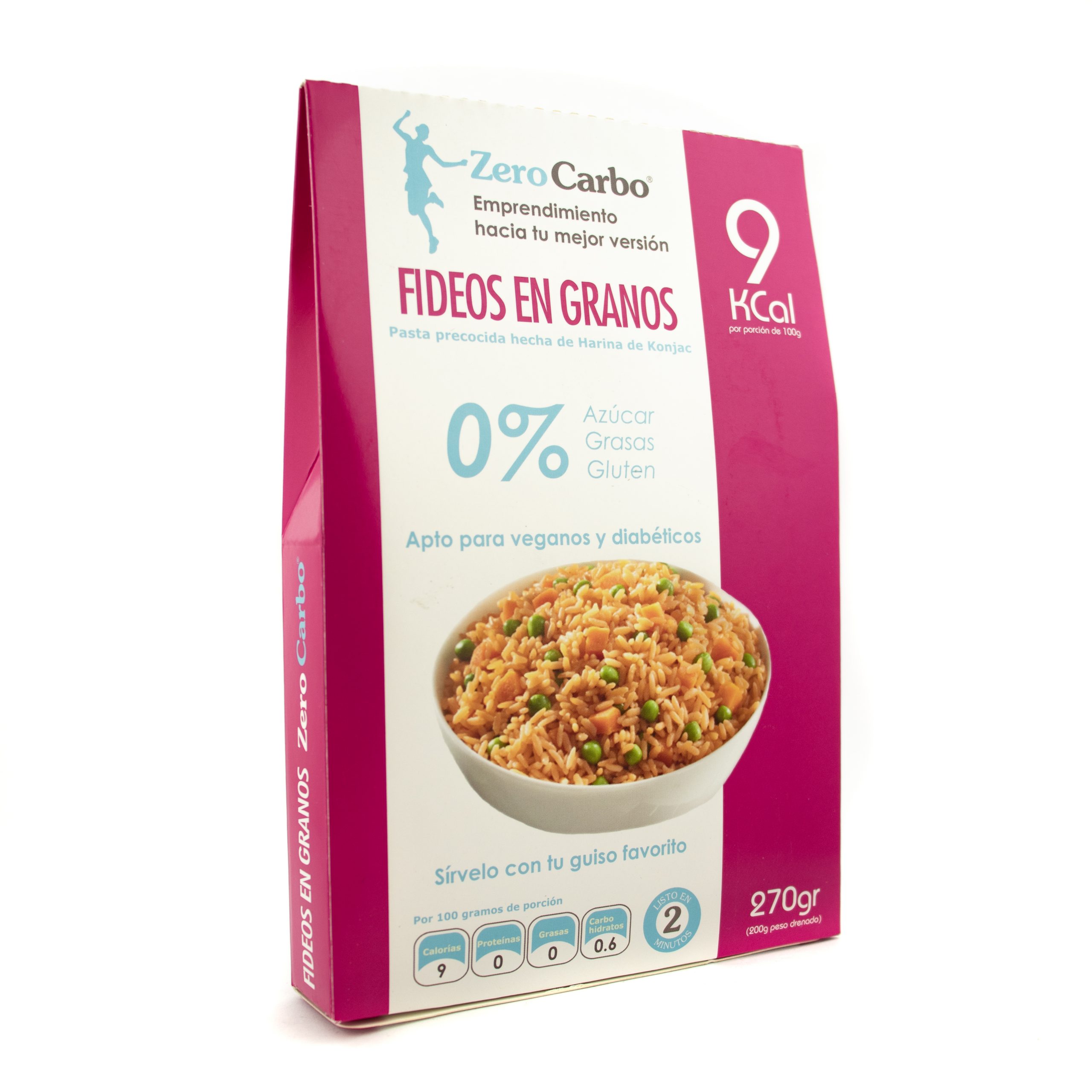 Fideo en Grano 270gr Zero Carbo