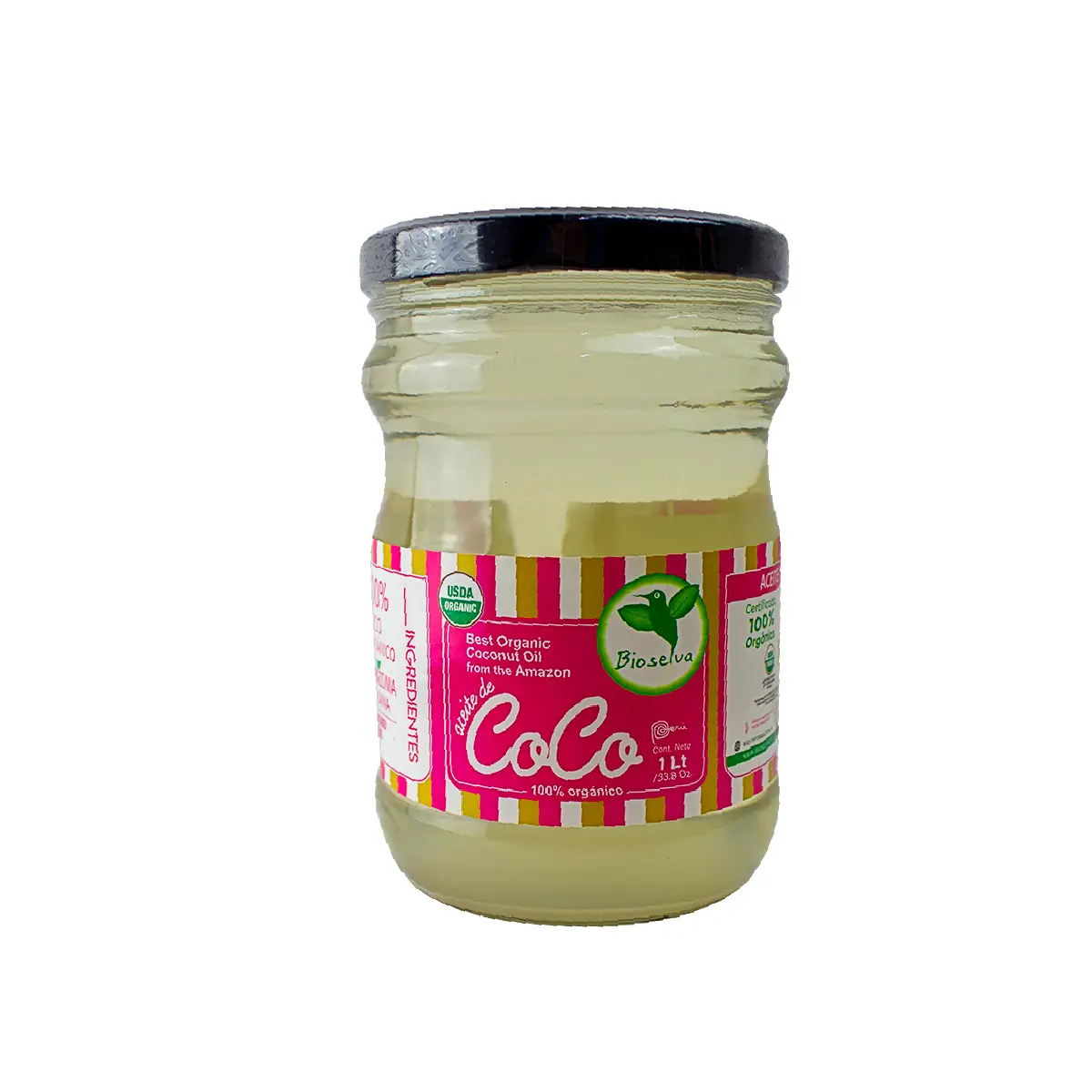 aceite de coco bioselva 1 litro