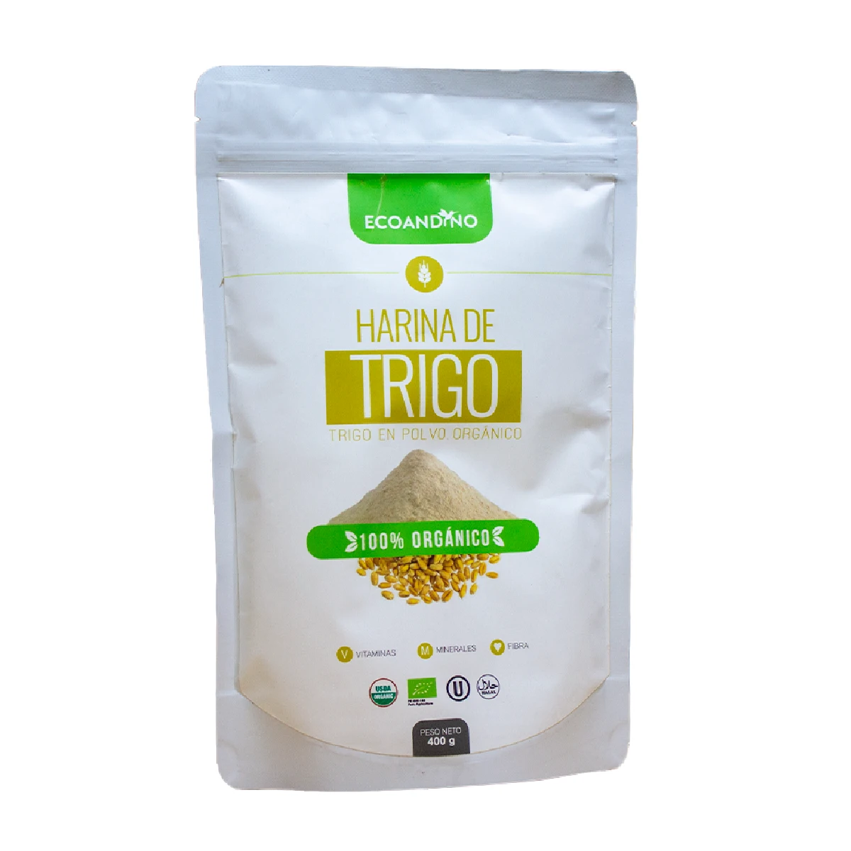 harina de trigo 400gr ecoandino
