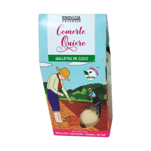 Galleta de Coco sin gluten 100gr Ekovida