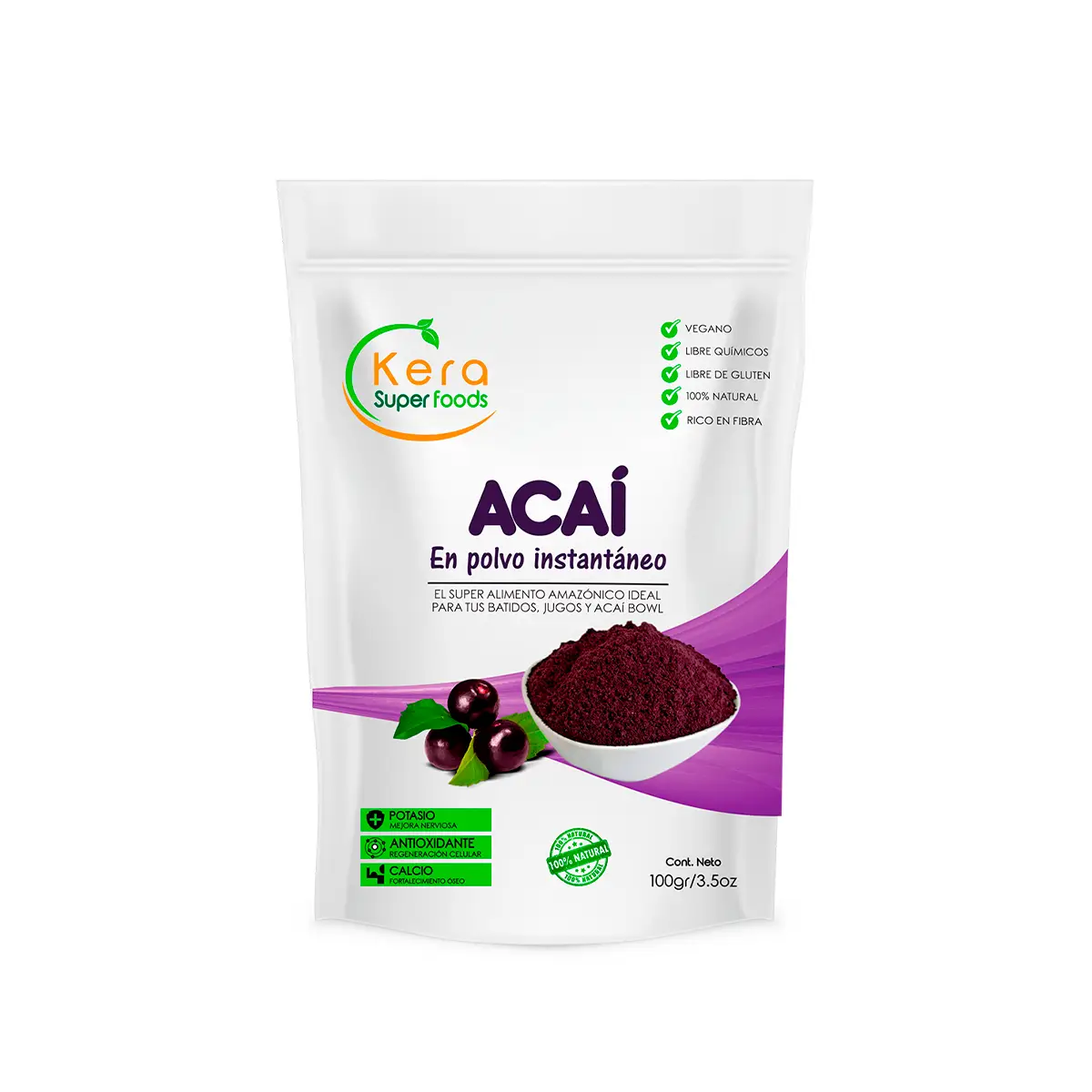 acai en polvo kera superfoods