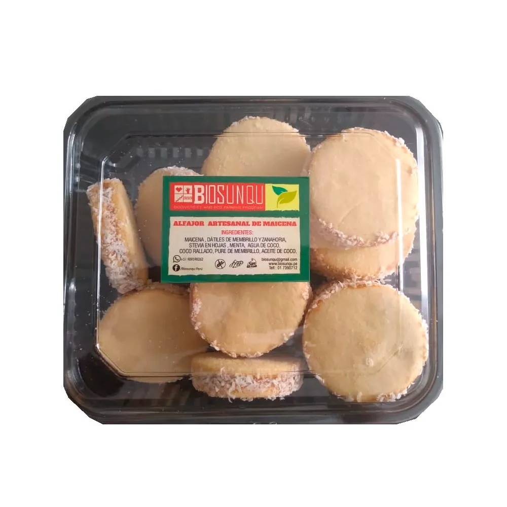 alfajores 375gr biosunqu