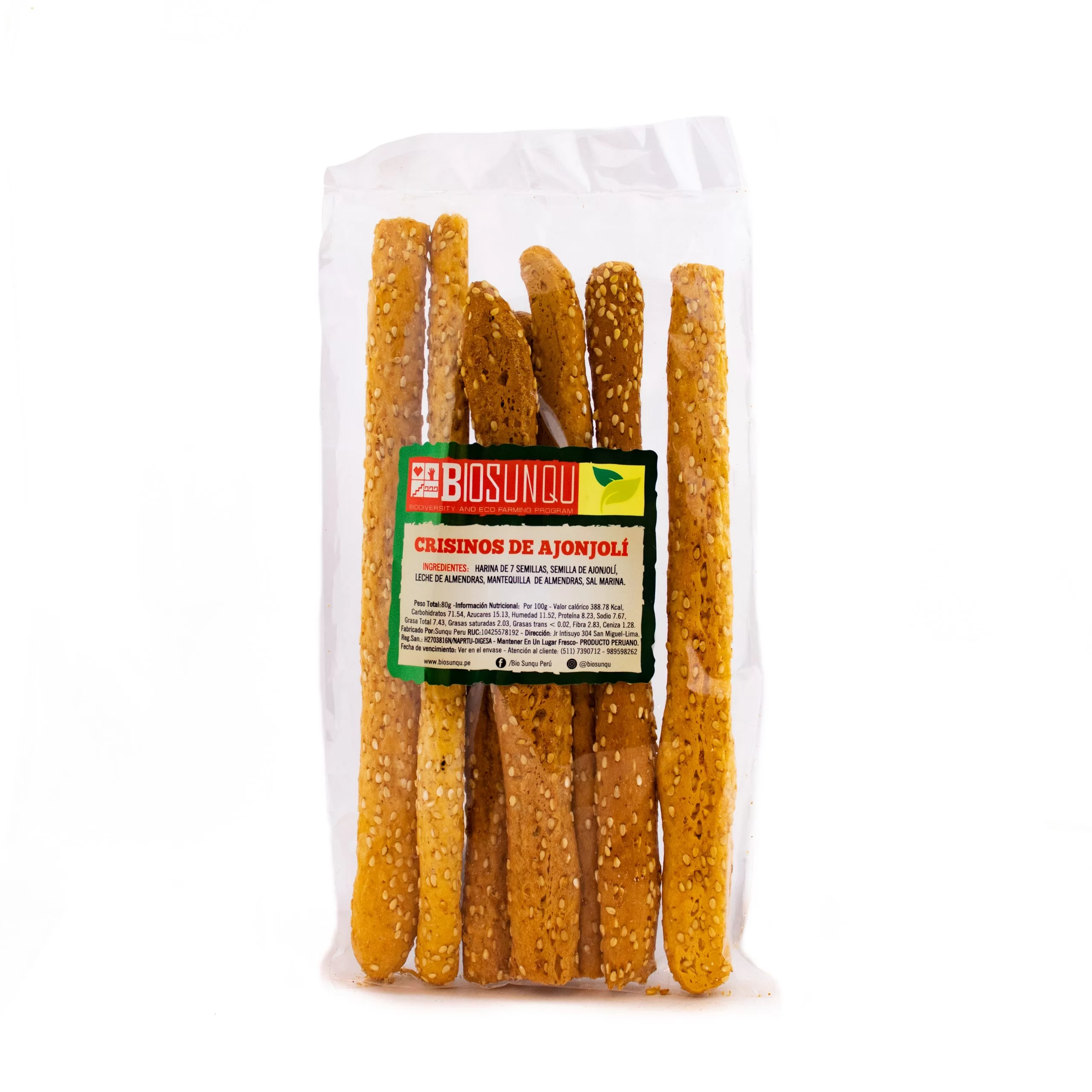 crisinos de ajonjoli biosunqu