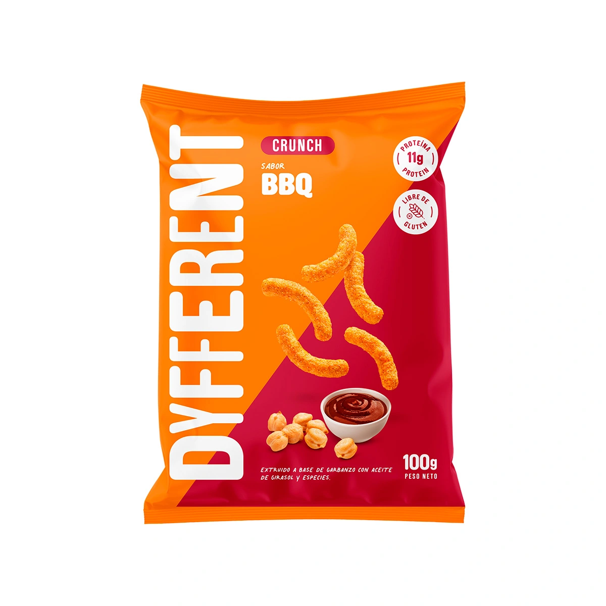 crunch garbanzo 100gr dyfferent
