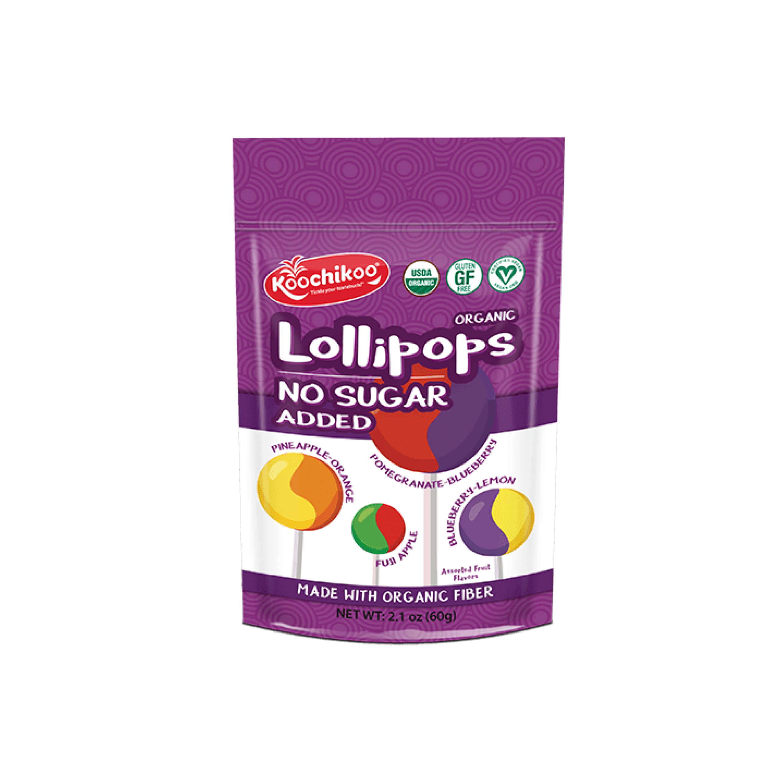 Paletas Lollipops 10uni Koochikoo