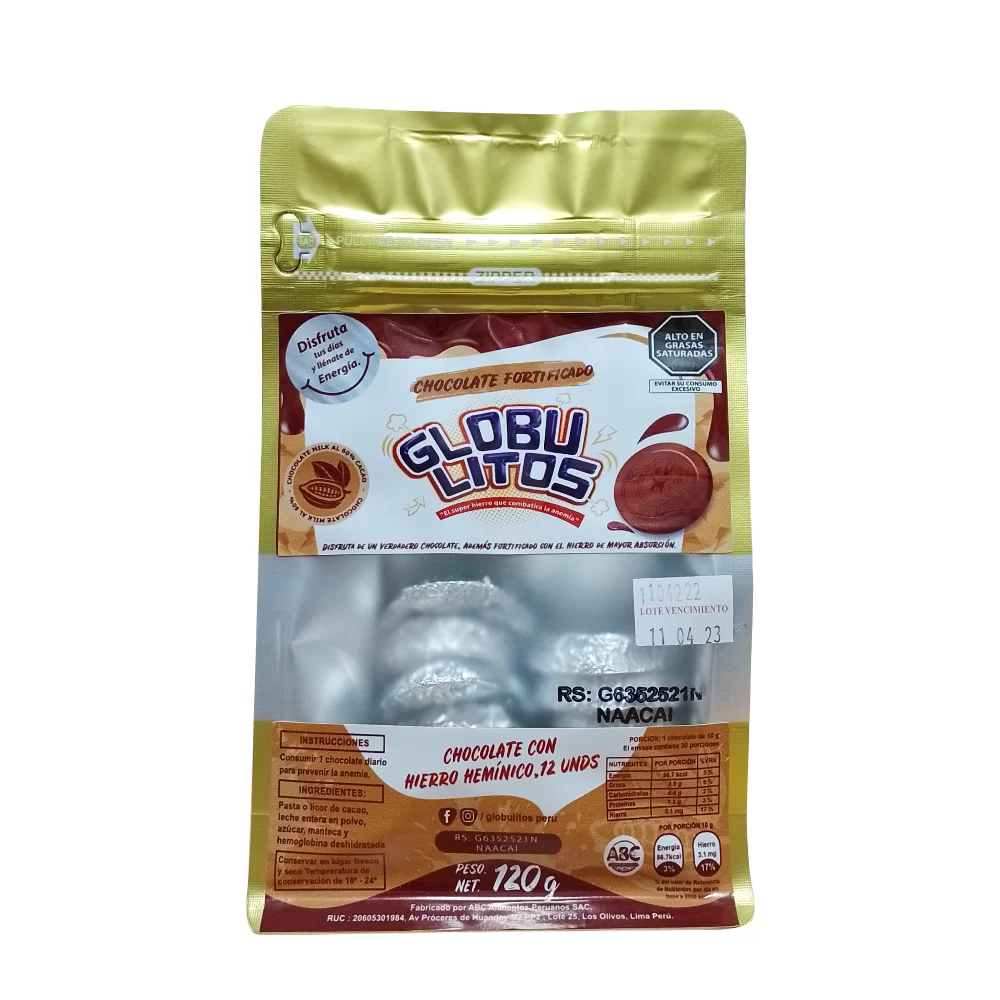 chocolate con hierro