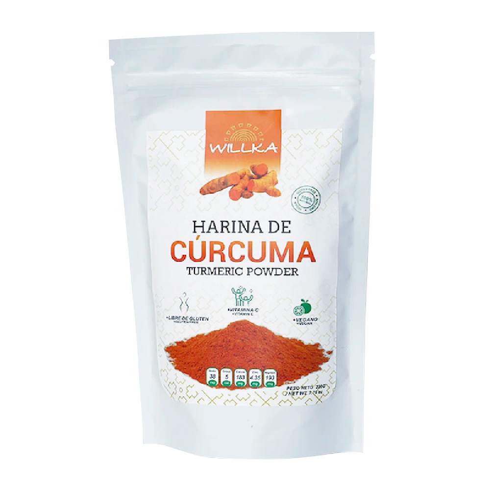 harina de curcuma willka 220gr