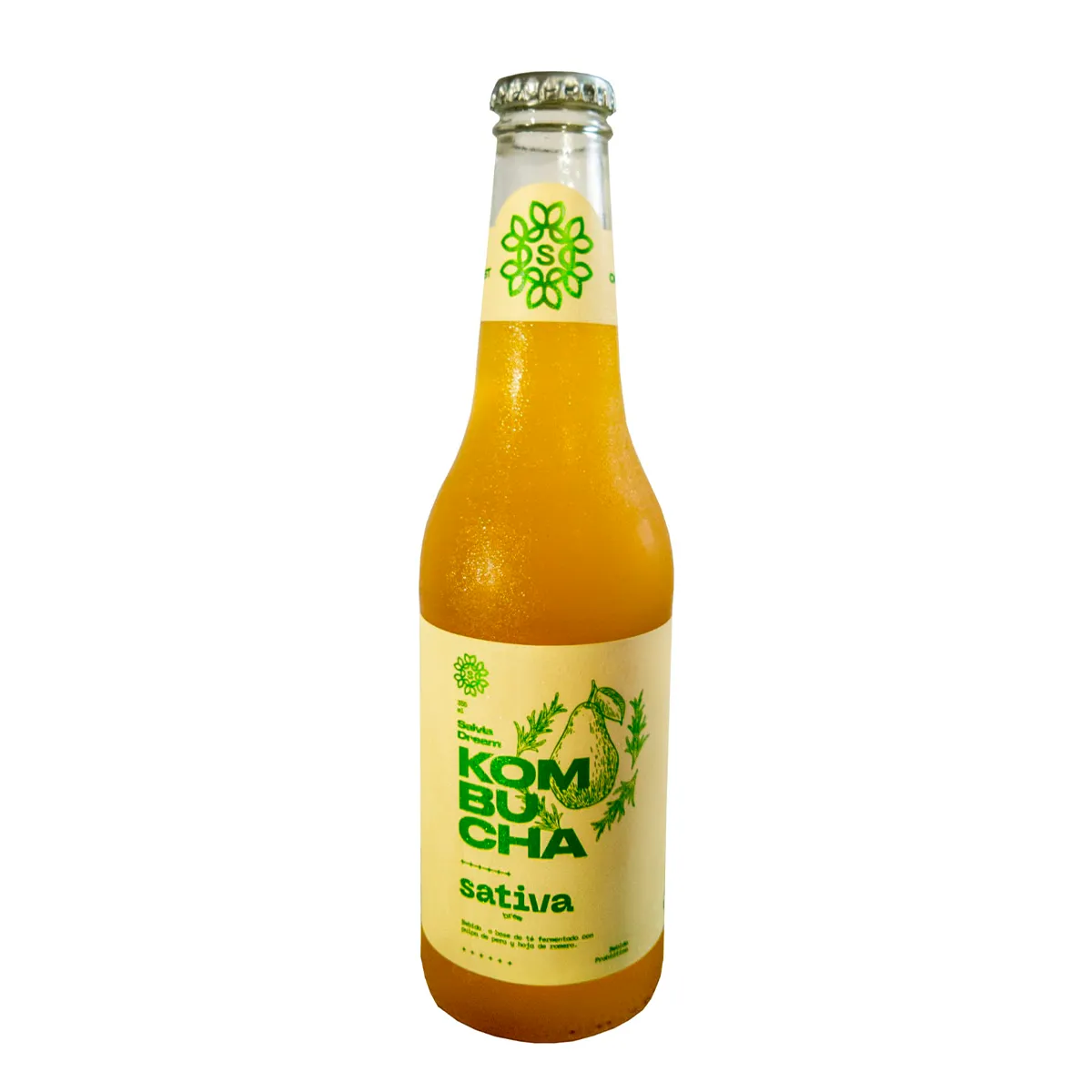 kombucha salvia dream 355ml sativa