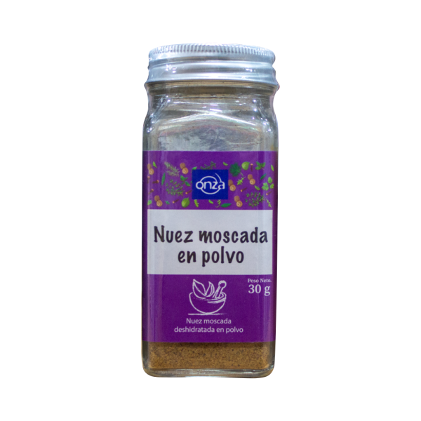 nuez moscada en polvo botellita