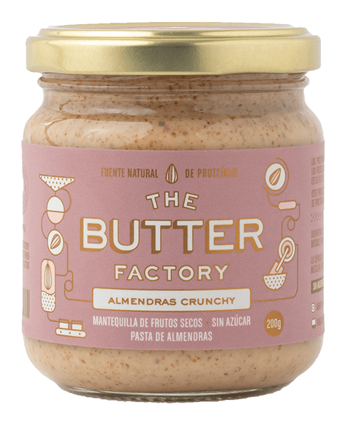TBF - MANTEQUILLA ALMENDRAS CRUNCHY 200g