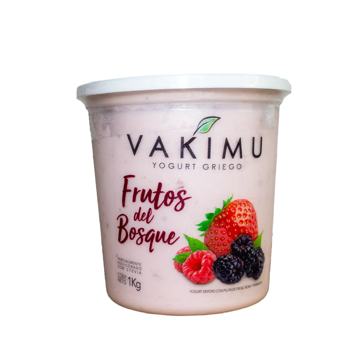 Yogurt Griego de Frutos del Bosque 1Kg Vakimu