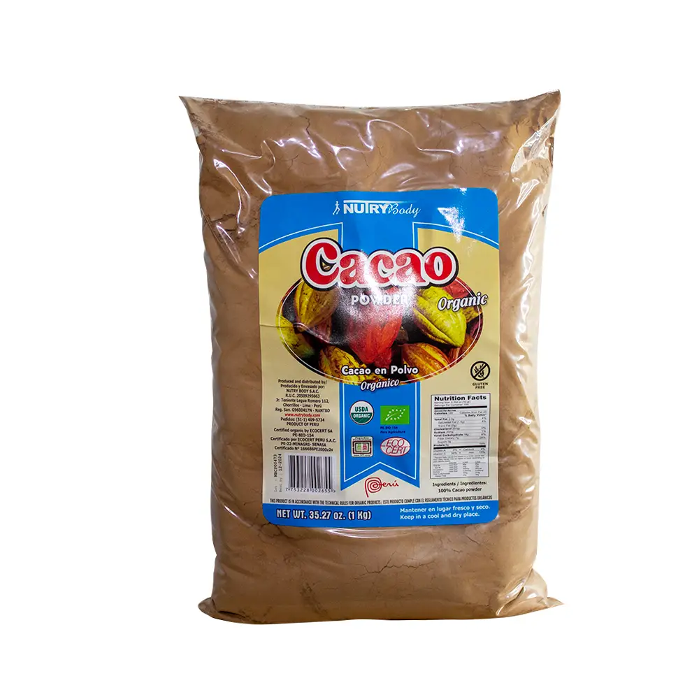 cacao en polvo 1kg