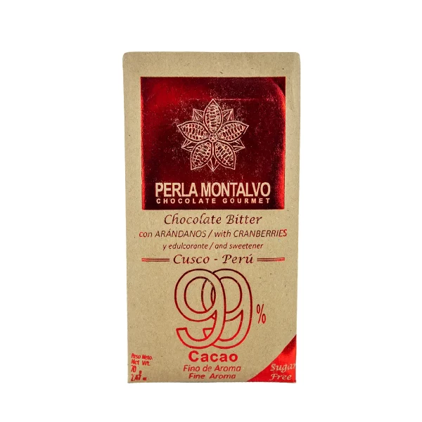 chocolate de arandanos