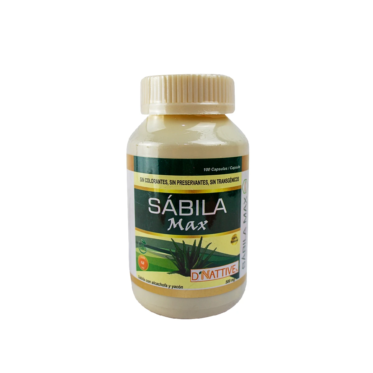 sabila en capsulas dnative