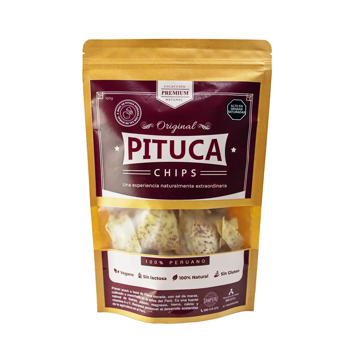 snacks de pituca 160gr