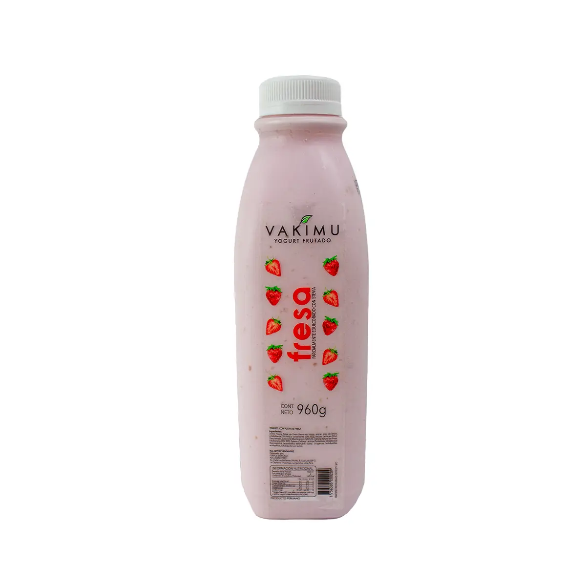 yogurt de fresa 946ml vakimu