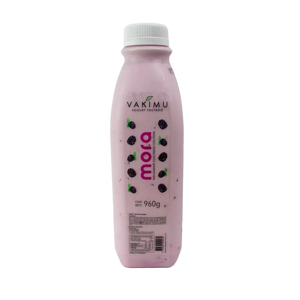 yogurt de mora 946ml vakimu