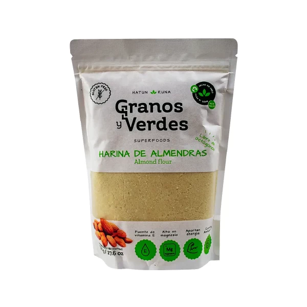 harina de almendra granos verdes Harina de Almendras