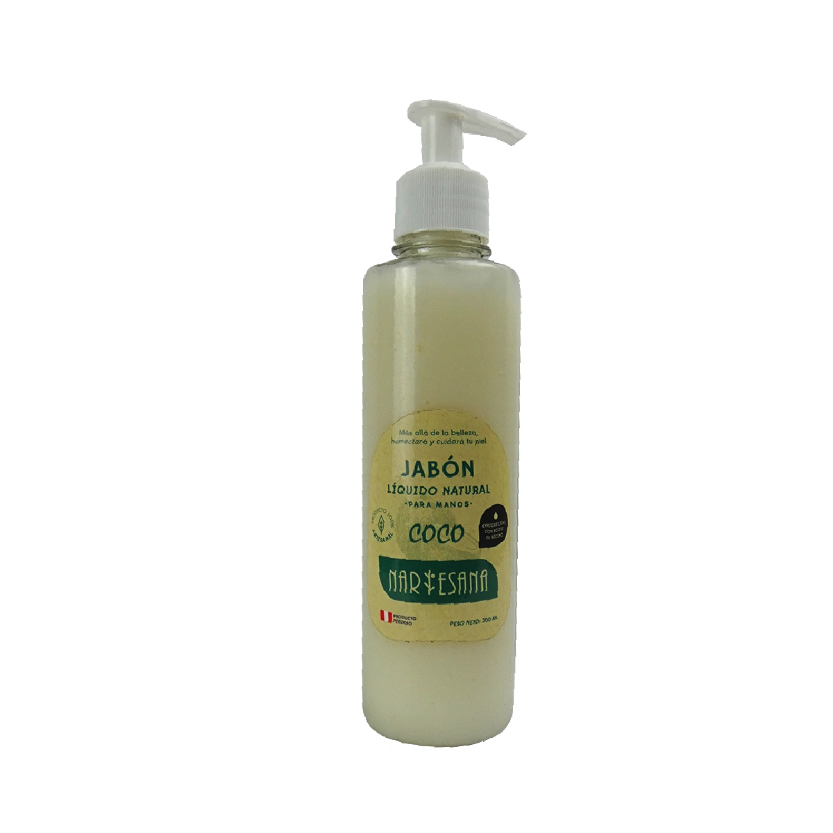 Jabon liquido de coco