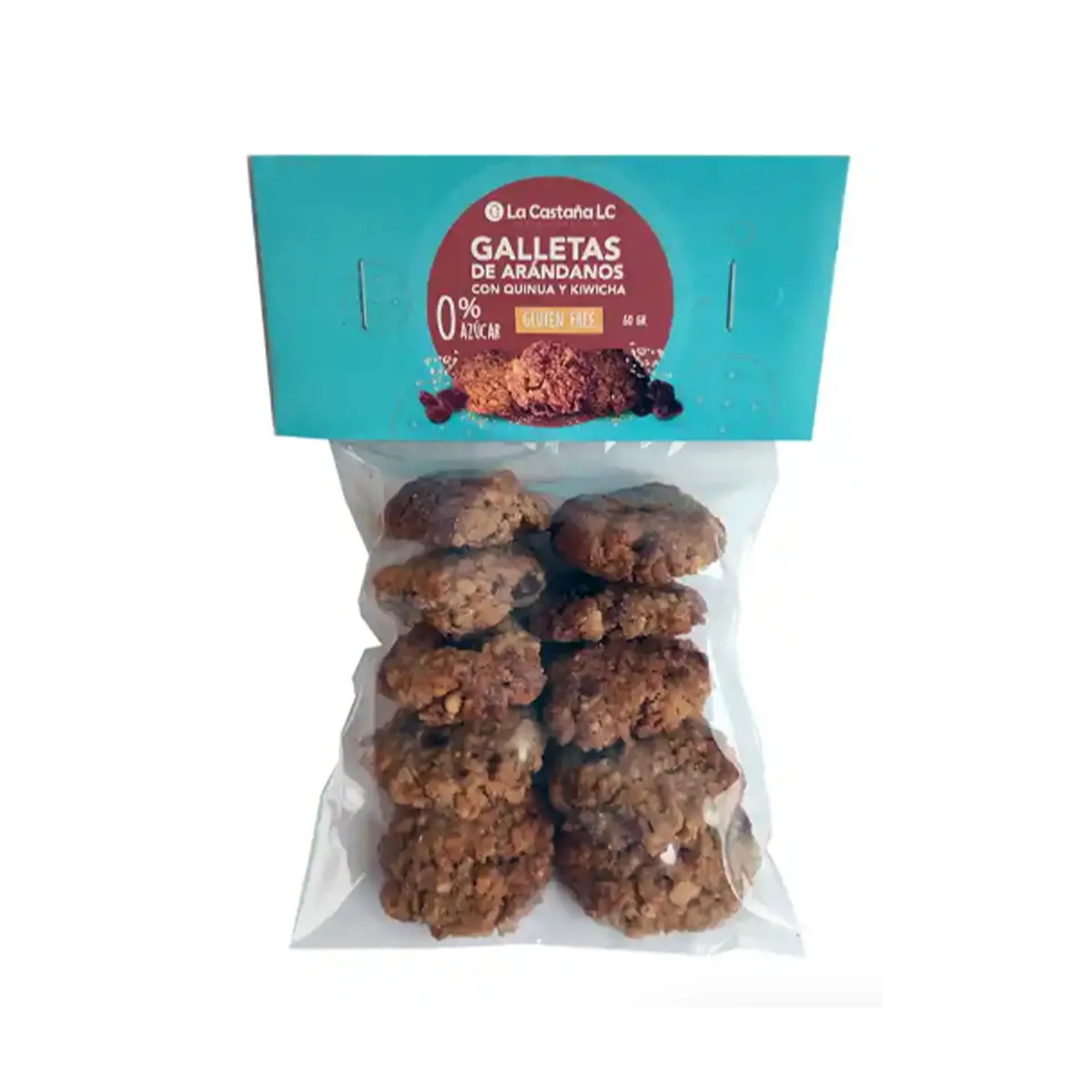 Galletas de Arandanos con Quinua Lacastaña
