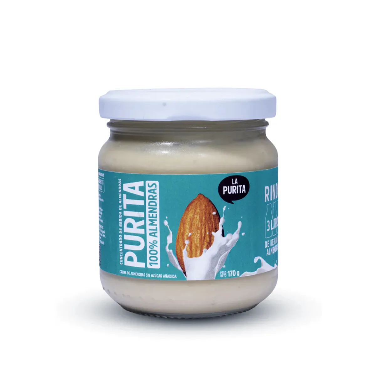 Leche de Almendras 170gr LaPurita