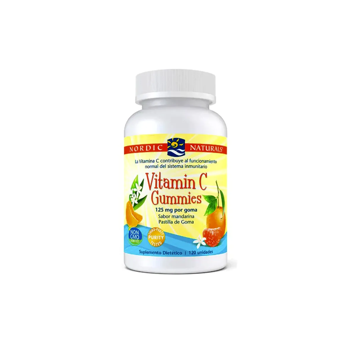 Vitamina C Gomitas 120gomitas NordicNaturals