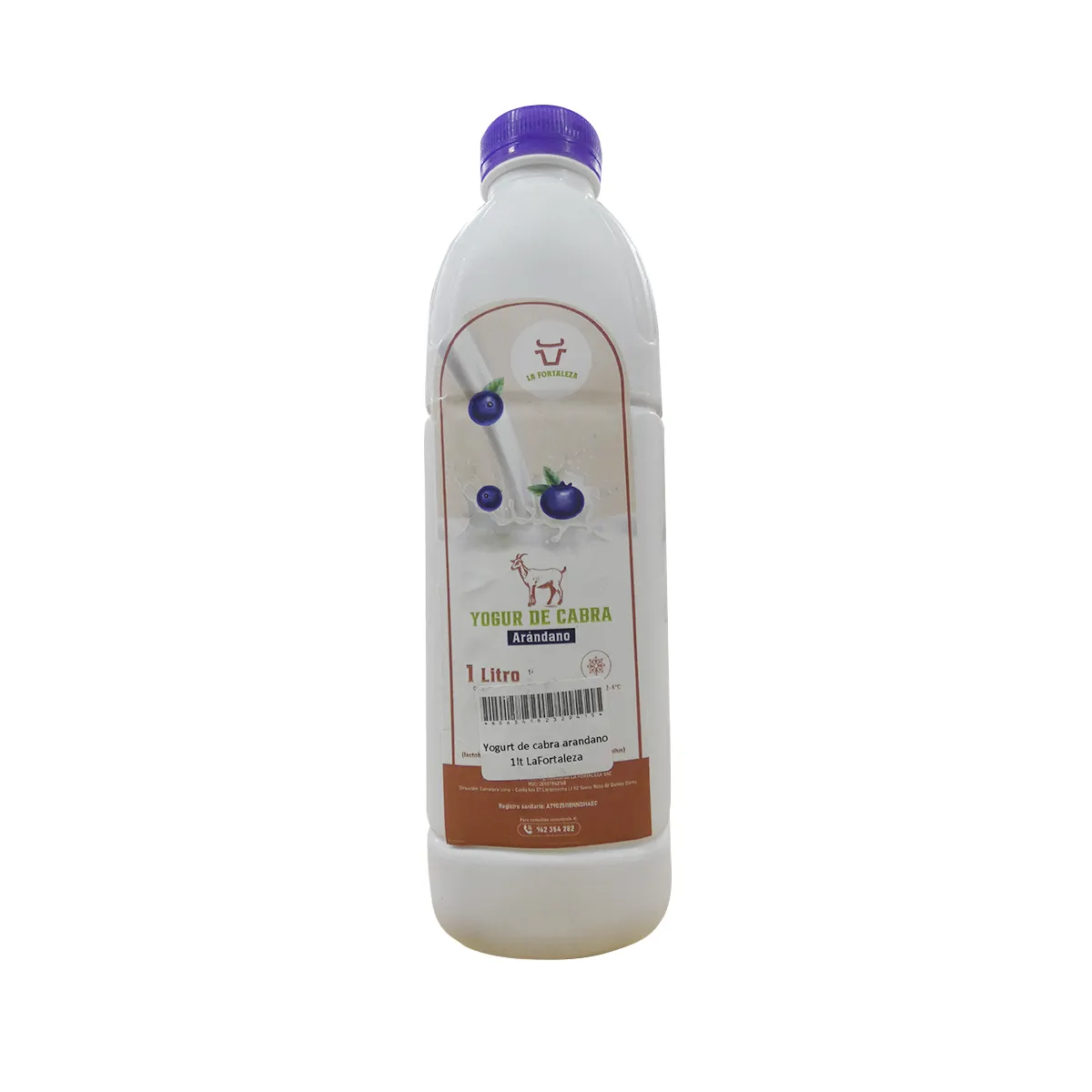 Yogurt de cabra arandano