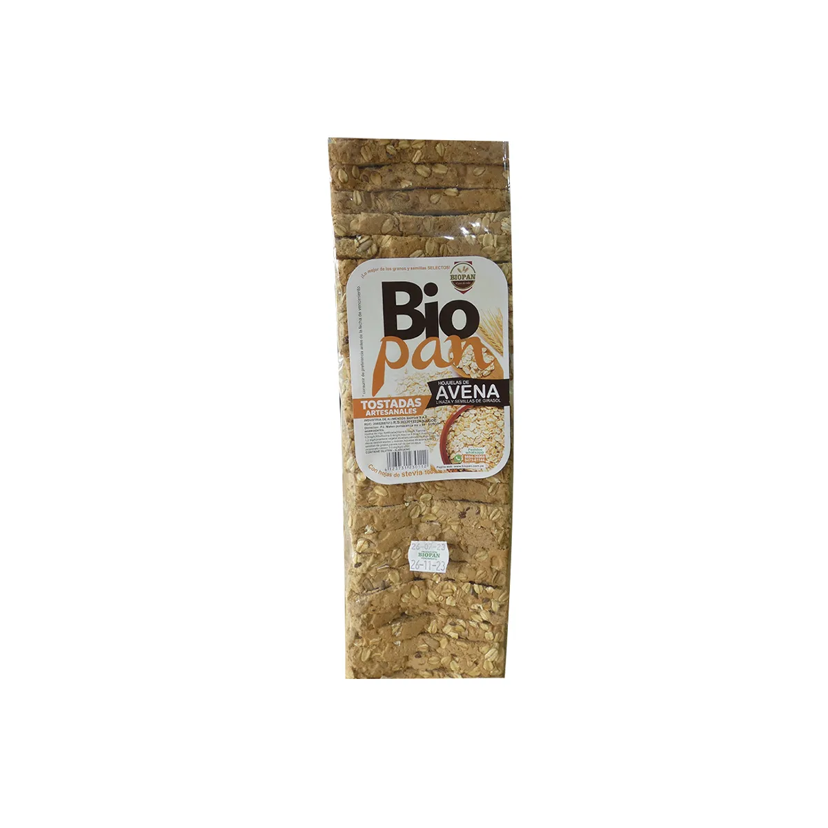 biopan avena tostadas