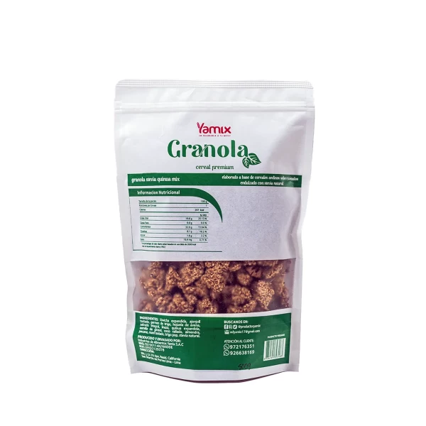 Granola con Stevia