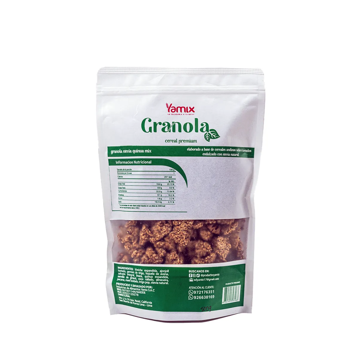 granola 500gr yamix