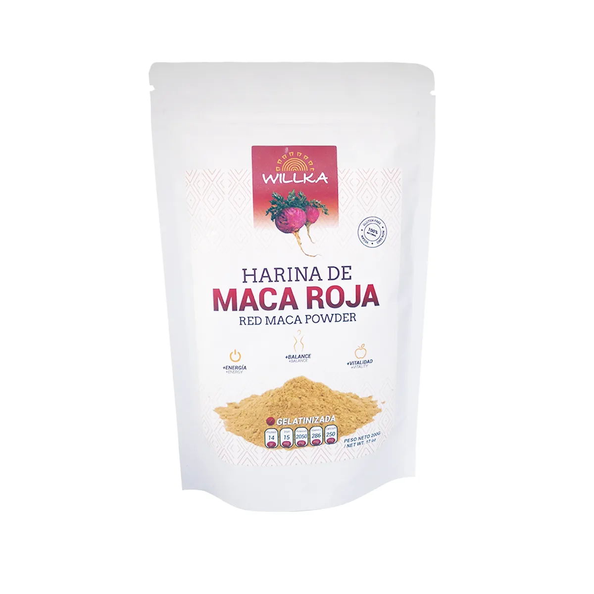 Harina de Maca Roja