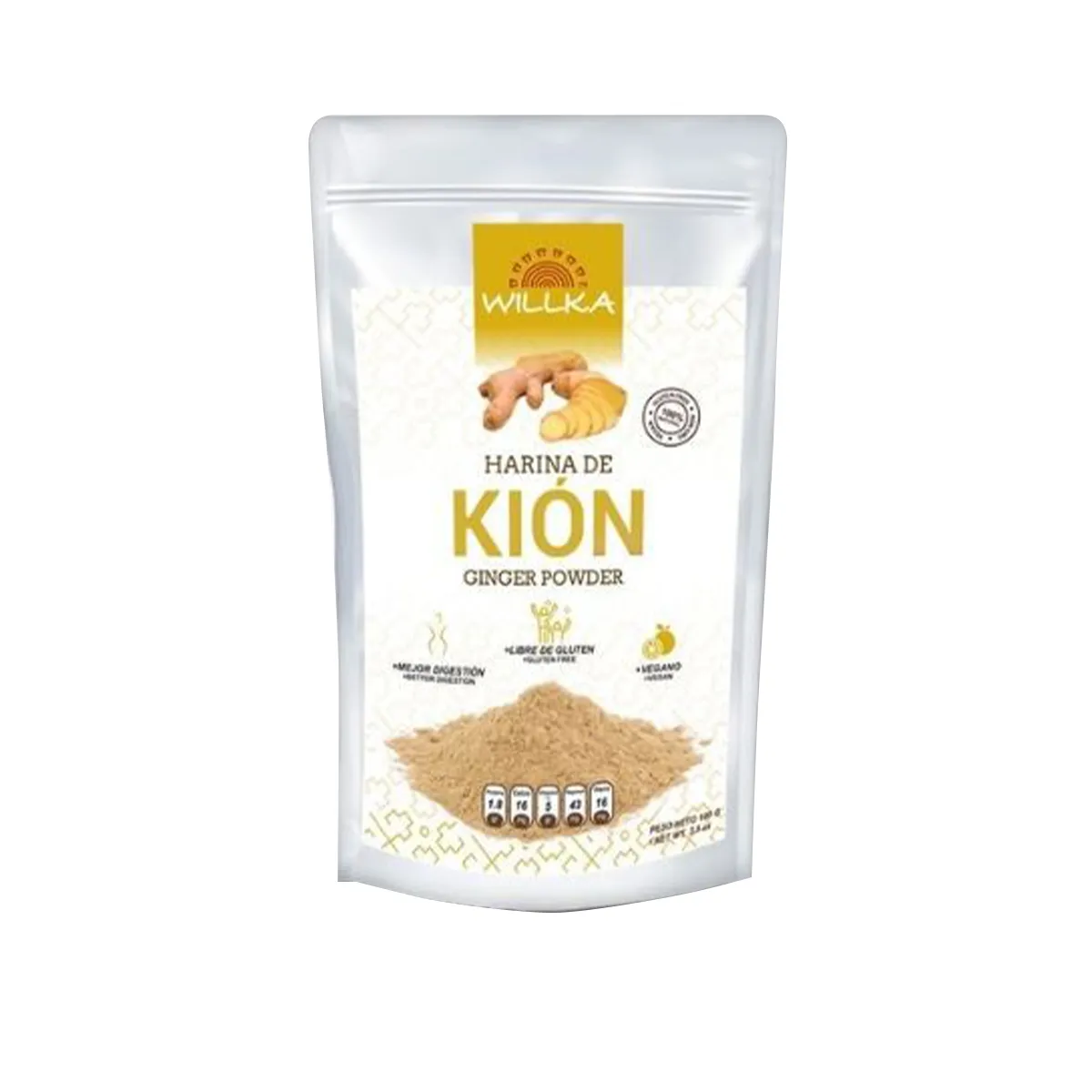 polvo de kion 200gr willka