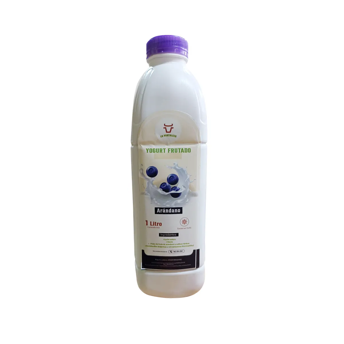 yogurt de arandanos 1lt la fortaleza
