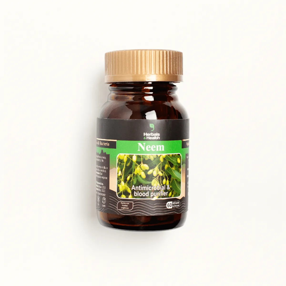 Capsulas de Neem 60cap Herbals&Health