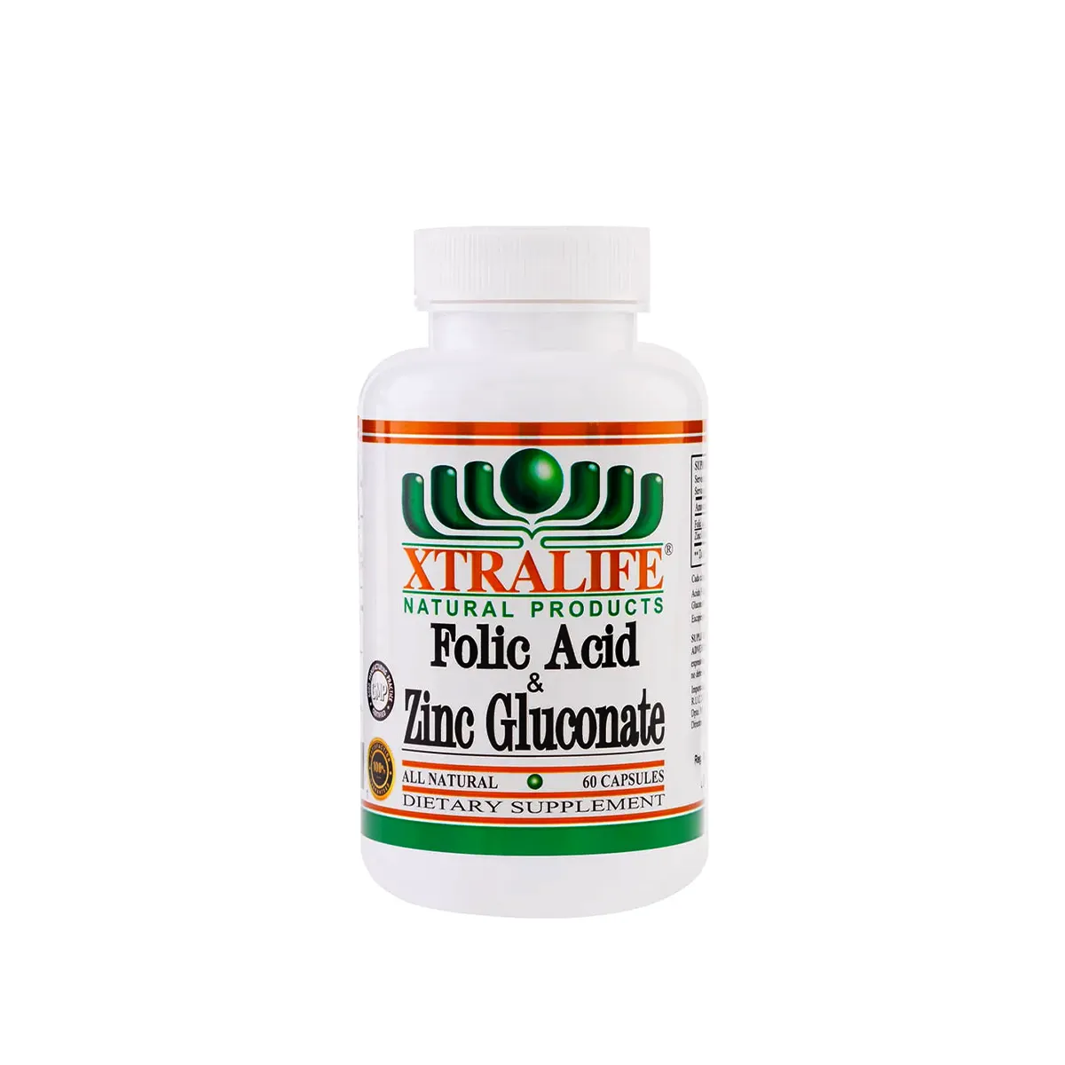 Folic Acid 400MCG & Zinc Gluconate Xtralife