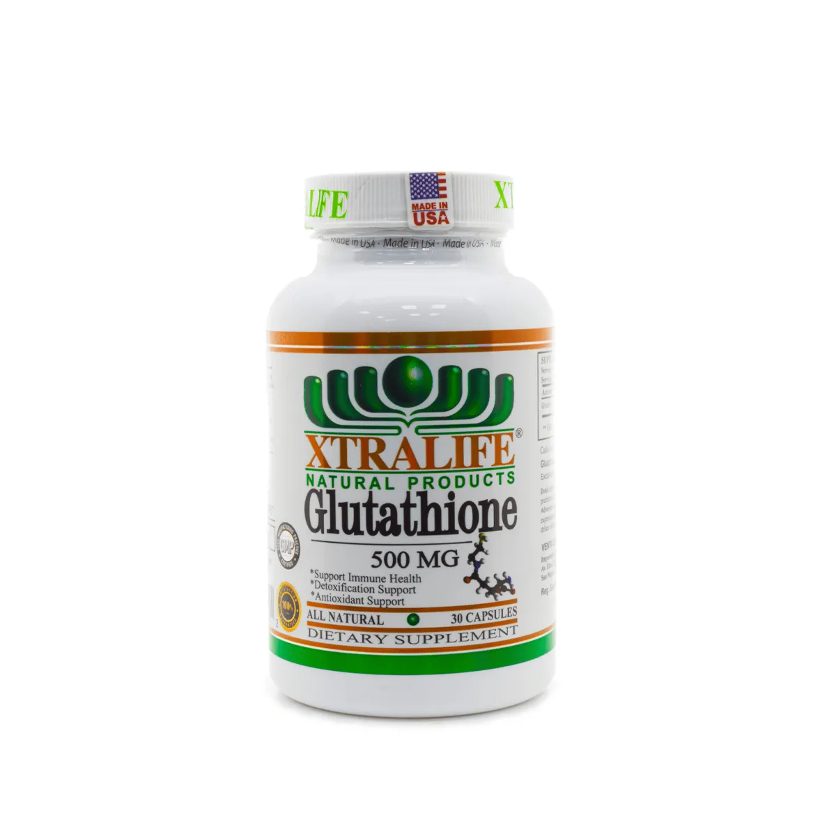 Glutathione 500MG 30caps Xtralife