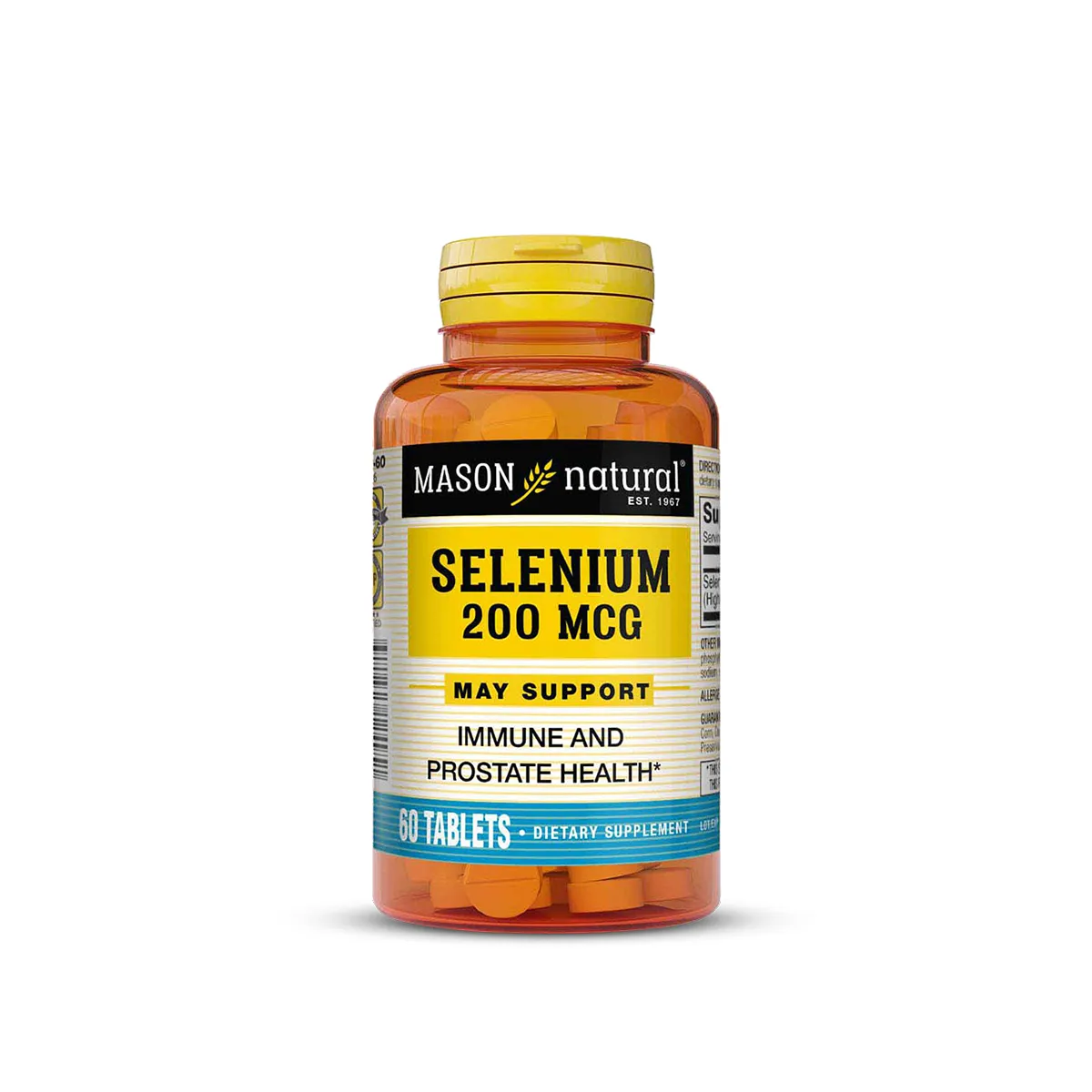 Selenium 200MGG 60tabs Mason Natural