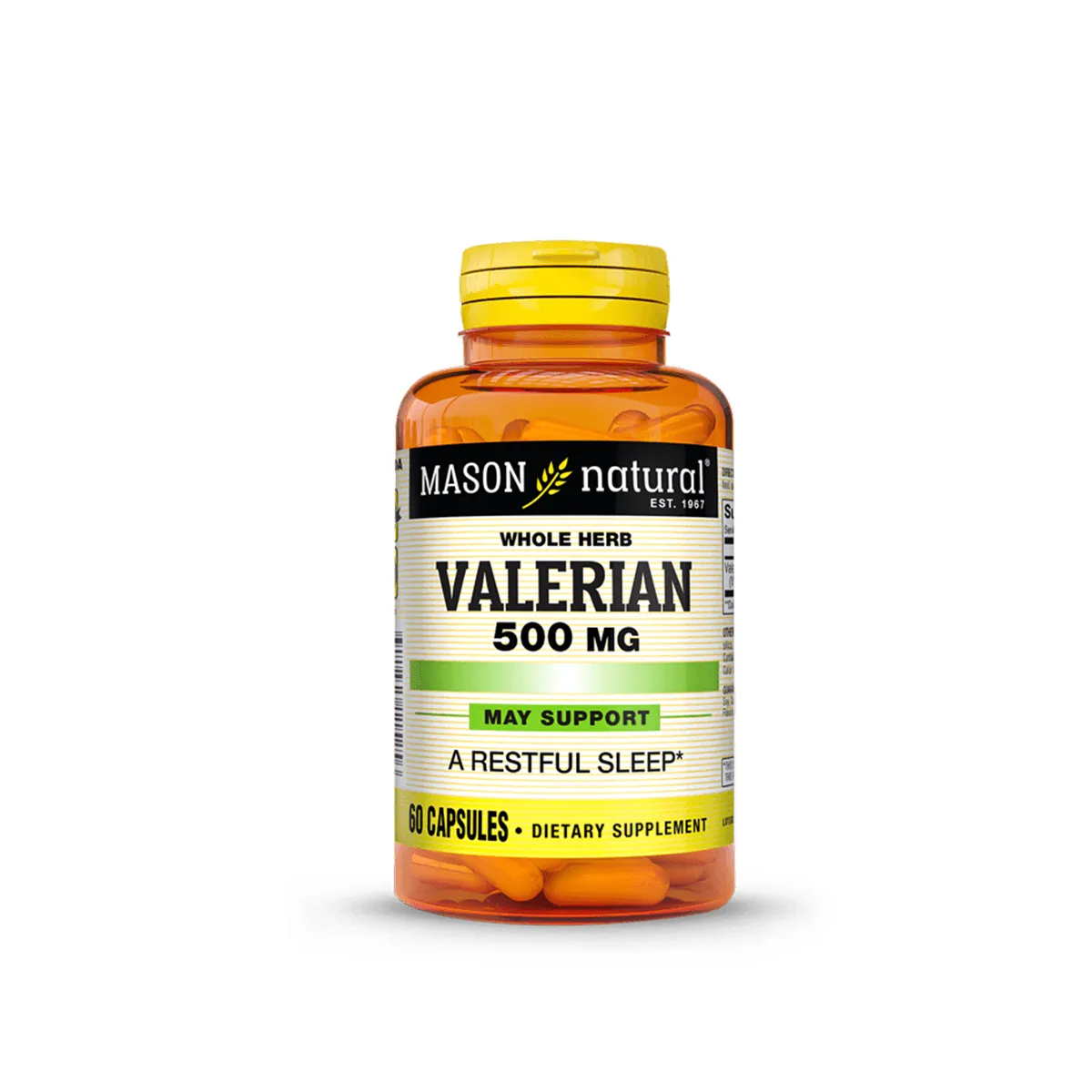 Valerian 500MG 60caps Mason Natural