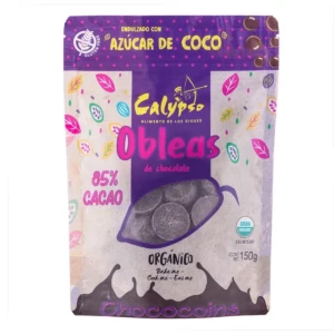 obleas de chocolate