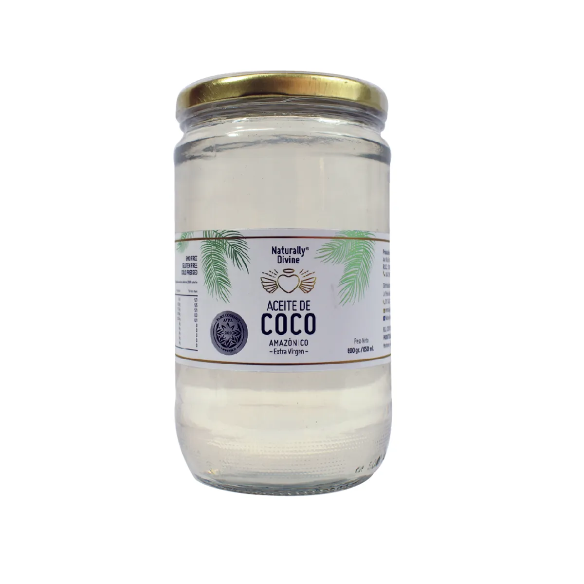 aceite de coco 600ml