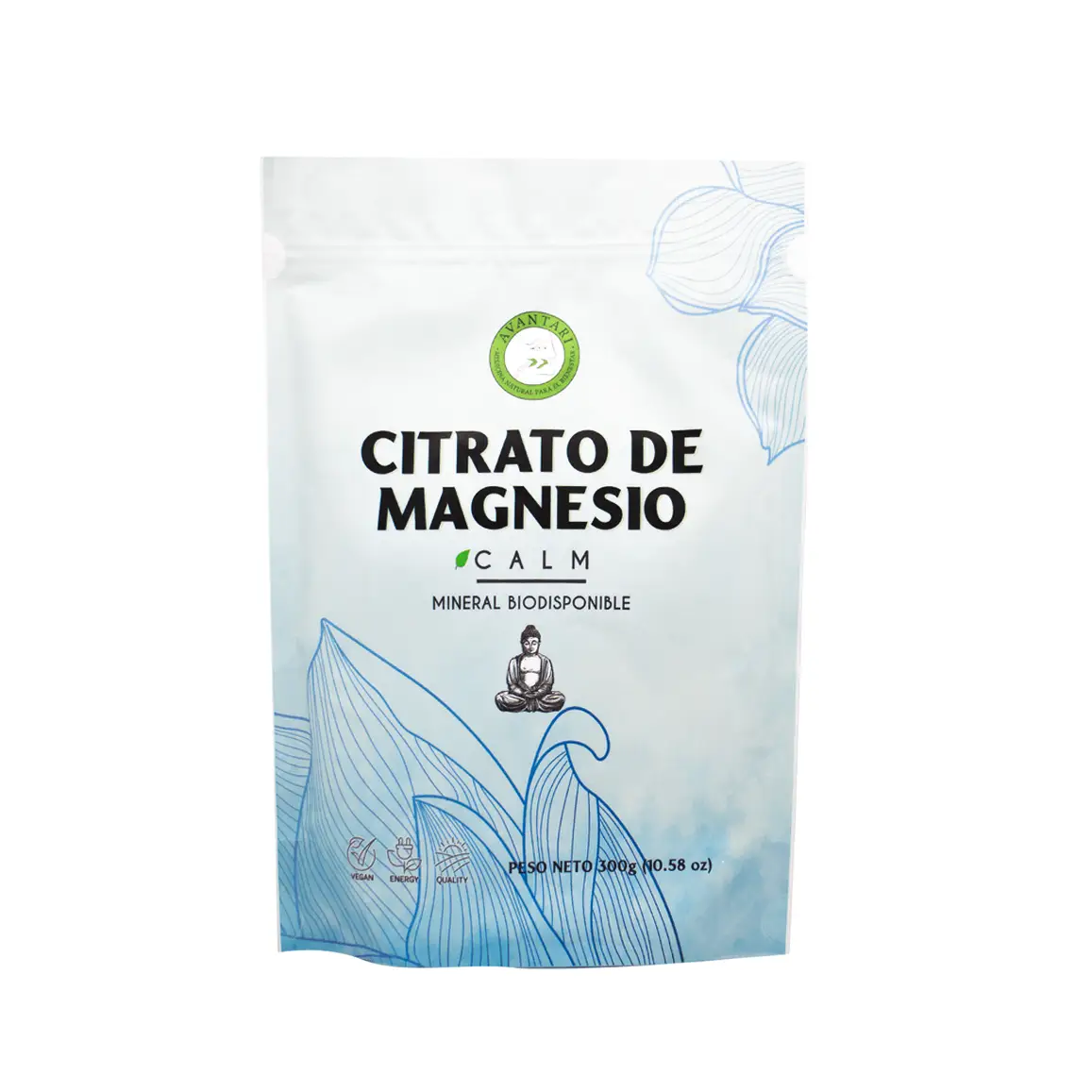 Citrato de Magnesio 300gr Avantari