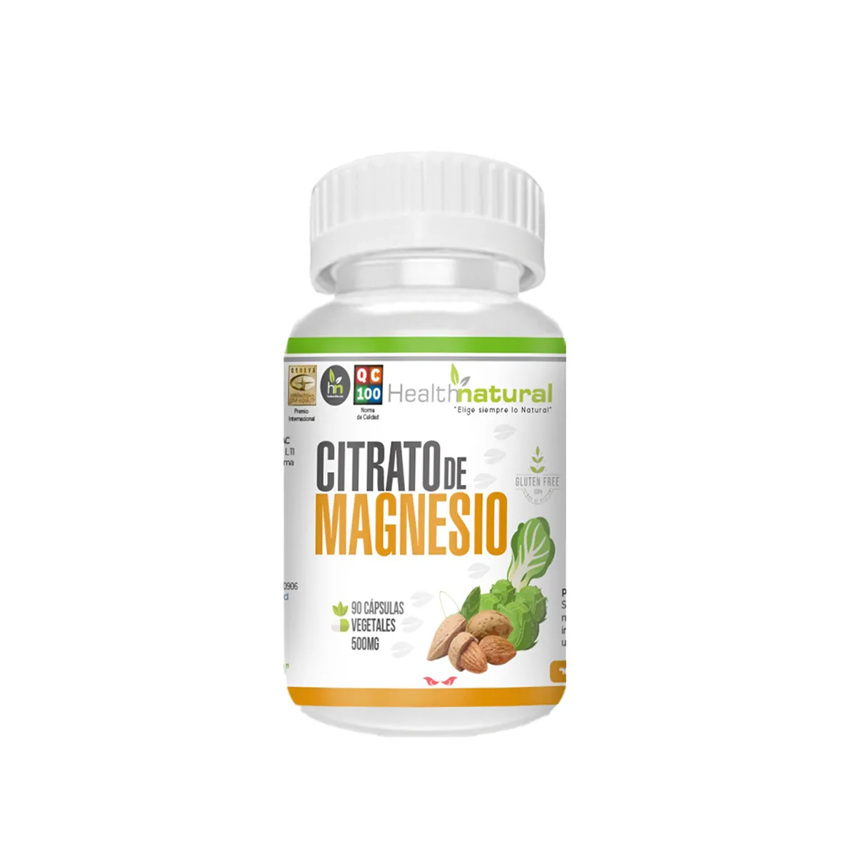 Citrato de Magnesio 90caps Health Natural
