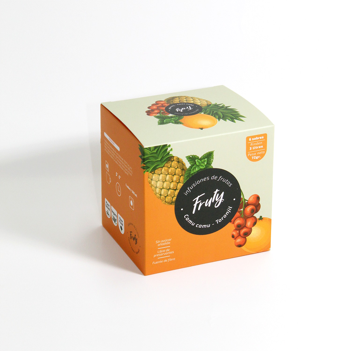 Infusion de Camu Camu y Toronjil 72gr Fruty
