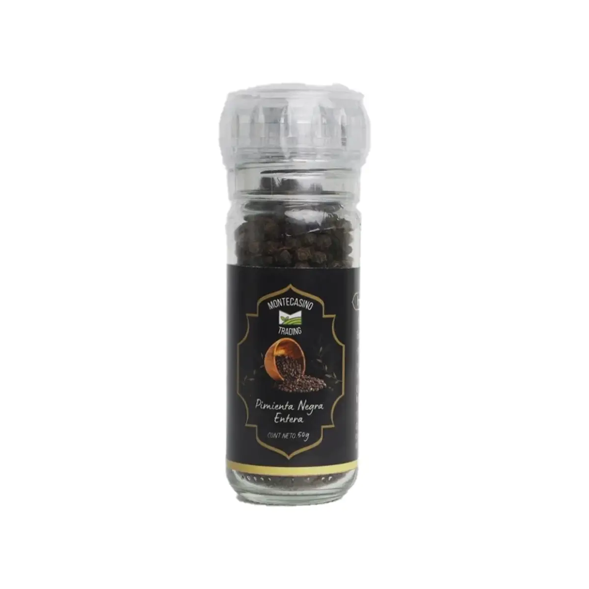 Pimienta Negra C/molinillo 50gr Montecasino
