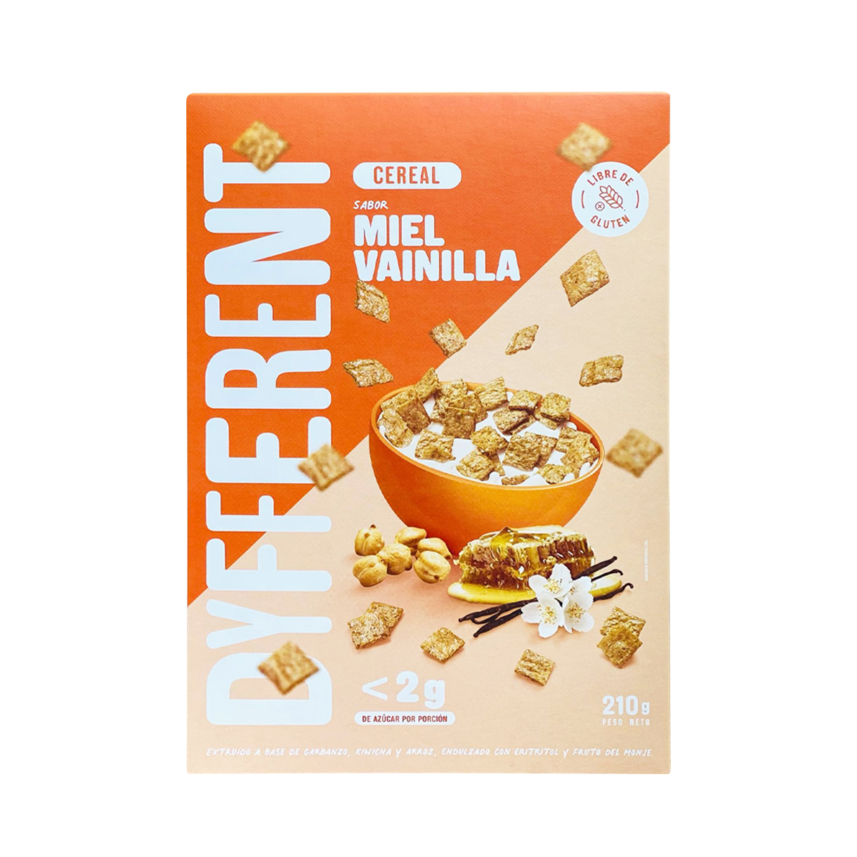 Cereal Miel Vainilla 210gr Dyfferent