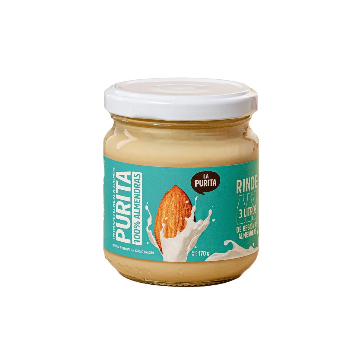 Leche de Almendras 198gr La Purita