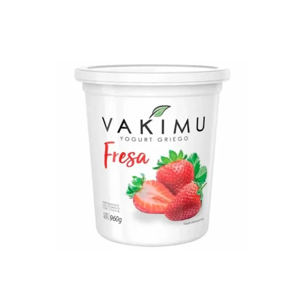 yogurt griego fresa