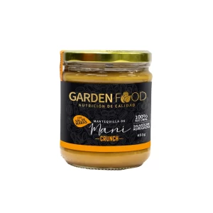 Mantequilla de Mani Crunch 450gr GardenFood
